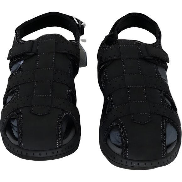 Nunn Bush Laguna Closed-Toe Fisherman Sandals Black Men US 9M main image 6